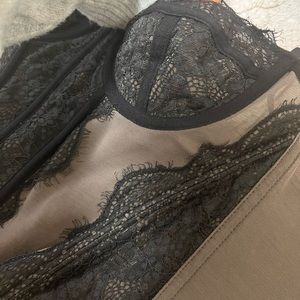Urban outfitters lace corset